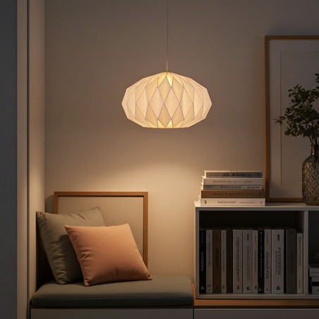 EX-DISPLAY Oval Paper Lampshade