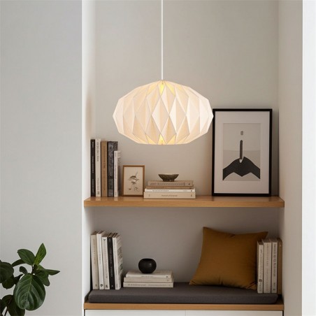 EX-DISPLAY Oval Paper Lampshade