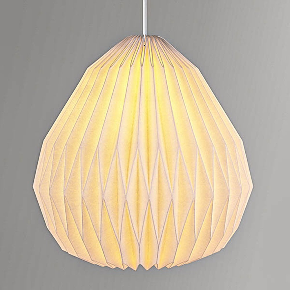 Snowdrop Pendant Paper Lampshade