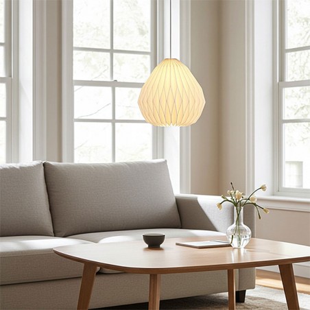 Snowdrop Pendant Paper Lampshade
