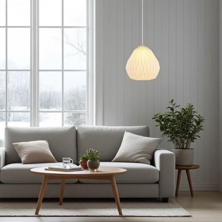 Snowdrop Pendant Paper Lampshade