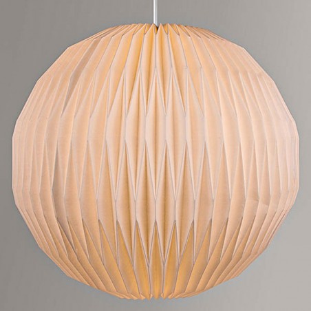EX-DISPLAY Extra Large 55cm Round Paper Lampshade