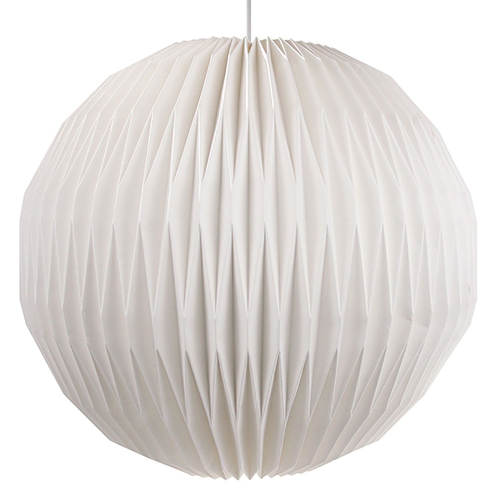 EX-DISPLAY Extra Large 55cm Round Paper Lampshade
