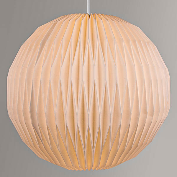 Extra Large 55cm Round Paper Lampshade